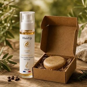Le duo fortifiant anti-chute – Lotion capillaire & shampoing solide